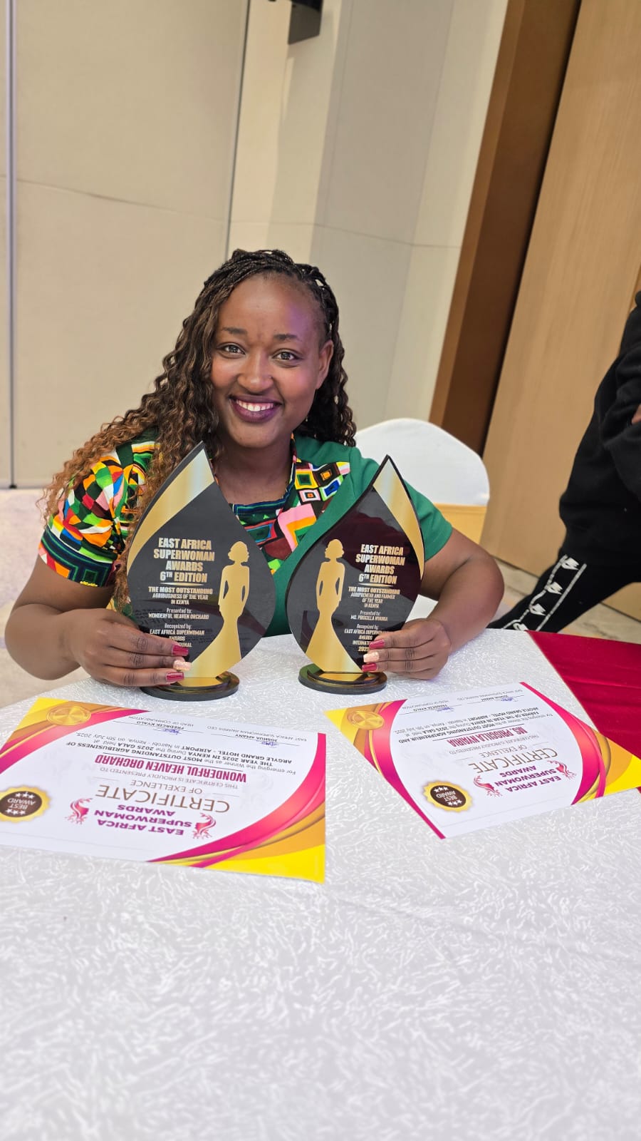 Awards at Wonderful Heaven Orchard